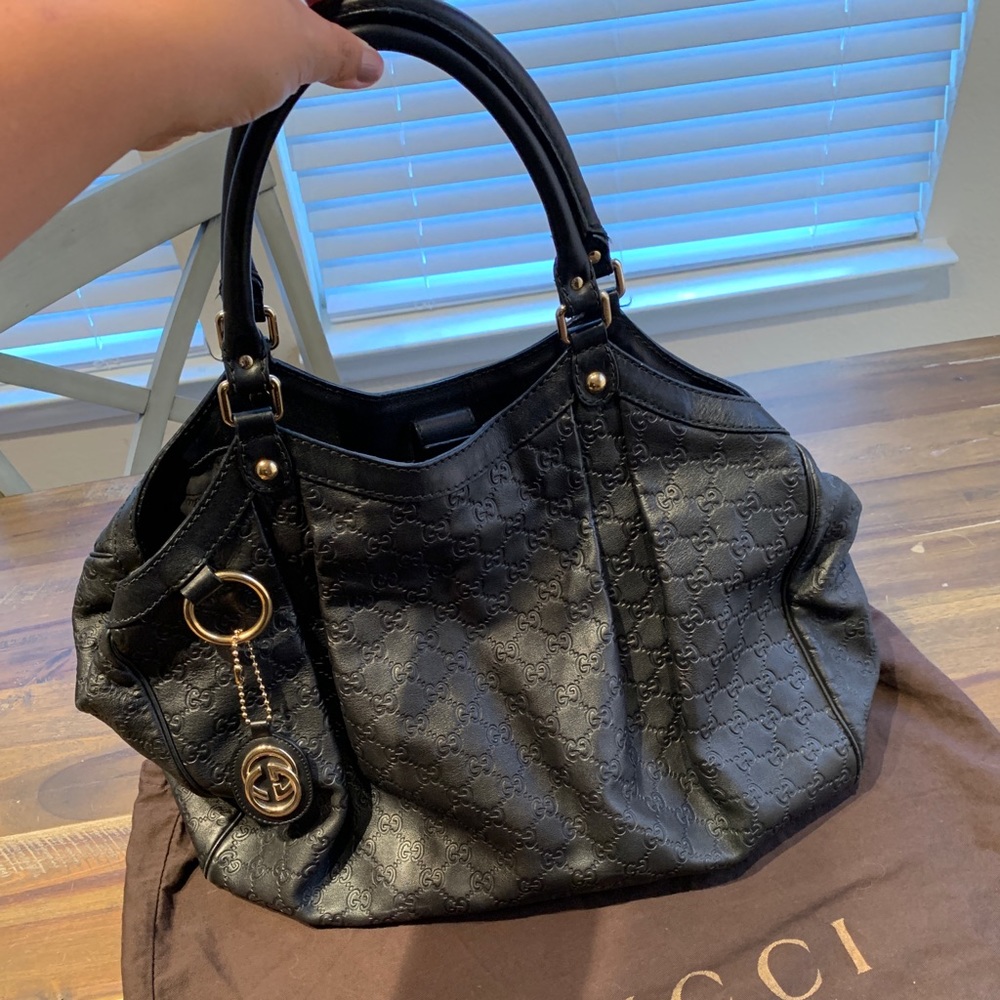 COPY - Gucci Guccissima Sukey Large Satchel